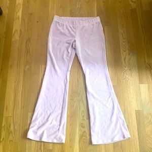 Wild Fable purple flare fleece pants